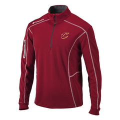 Wine Cleveland Cavaliers Omni-Wick Shotgun Quarter-Zip Pullover Top sale | NBA