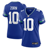 Seattle Seahawks Jim Zorn Women's Throwback Retired Player Game Jersey | NFL Discount
