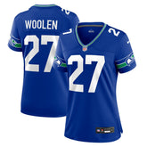 Seattle Seahawks Tariq Woolen Women's Throwback Player Game Jersey | NFL New