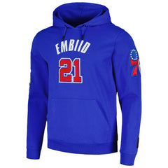 Royal Joel Embiid Philadelphia 76ers Pro Standard Player Pullover Hoodie | NBA