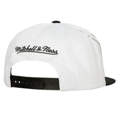 White Brooklyn Nets Hot Fire Snapback Hat | NBA