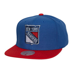 New York Rangers Mitchell & Ness Core Team Ground 2.0 Snapback Hat - NHL Hats