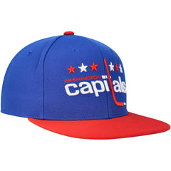 Washington Capitals Mitchell & Ness Core Team Ground 2.0 Snapback Hat - NHL Hats