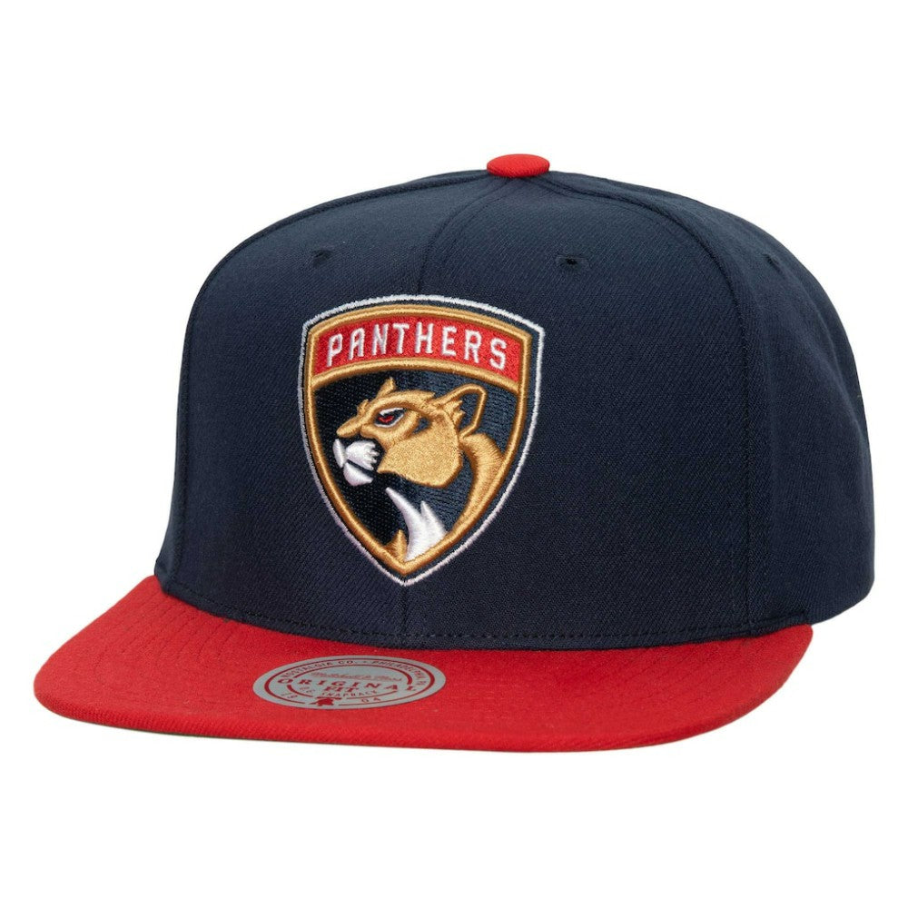 Florida Panthers Mitchell & Ness Core Team Ground 2.0 Snapback Hat - NHL Hats
