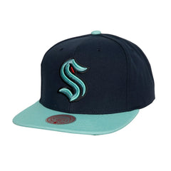 Seattle Kraken Mitchell & Ness Core Team Ground 2.0 Snapback Hat - NHL Hats