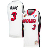 White Dwyane Wade Miami Heat Unisex Hall of Fame Class of 2023 Throwback Swingman Jersey | NBA