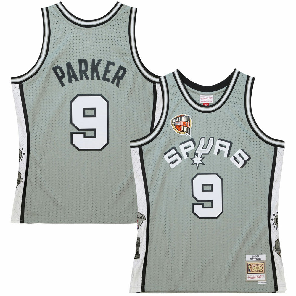 Gray Tony Parker San Antonio Spurs Unisex Hall of Fame Class of 2023 Throwback Swingman Jersey | NBA