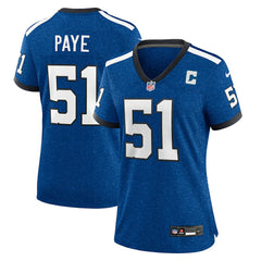 Indianapolis Colts Kwity Paye Women's Indiana Nights Alternate Game Jersey | NFL Sale