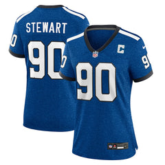 Indianapolis Colts Grover Stewart Women's Indiana Nights Alternate Game Jersey | NFL Sale