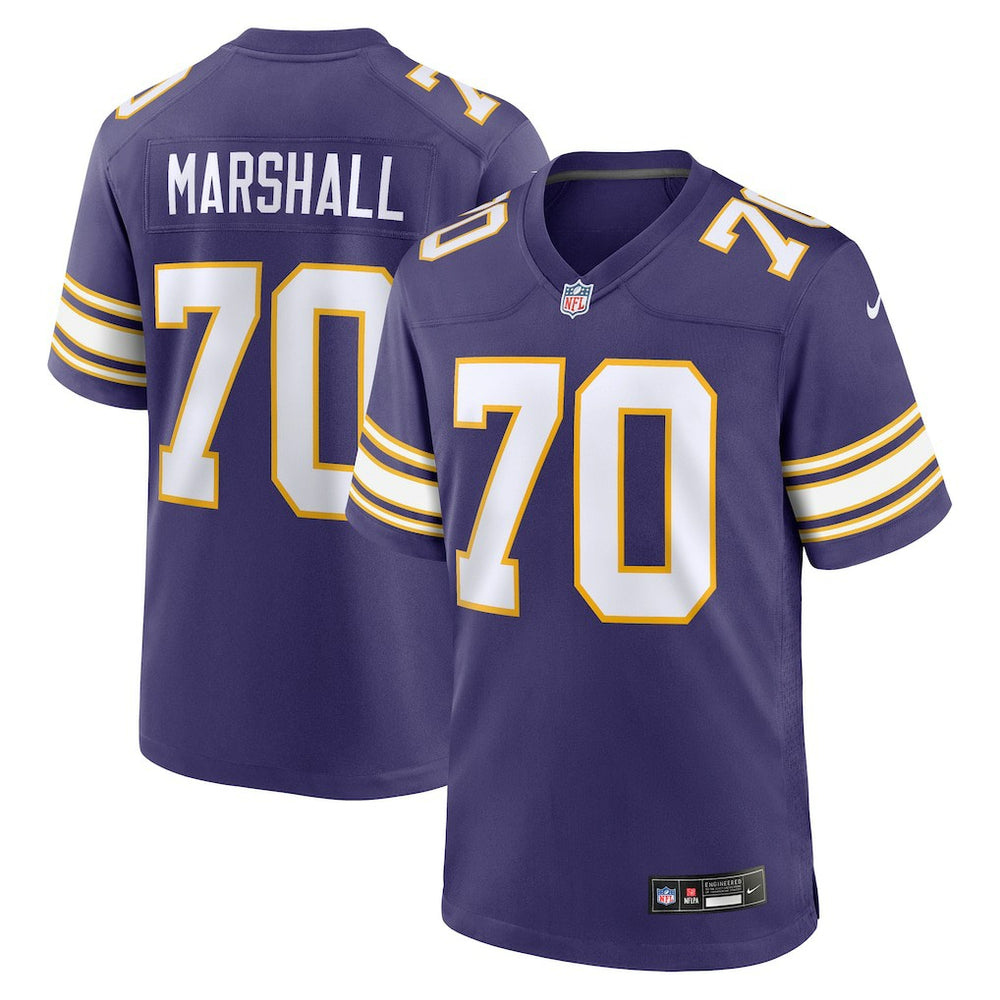 Minnesota Vikings Jim Marshall Retired Player Alternate Game Jersey | NFL Hot