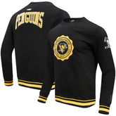 Pittsburgh Penguins Pro Standard Crest Emblem Pullover Sweatshirt - NHL Sweatshirts