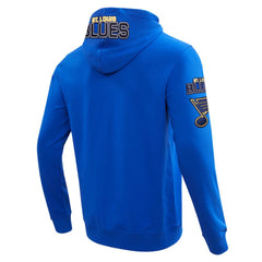 St. Louis Blues Pro Standard Classic Chenille Full-Zip Hoodie Jacket - NHL Hoodies