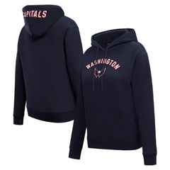 Washington Capitals Pro Standard Women's Classic Chenille Pullover Hoodie - NHL Hoodies