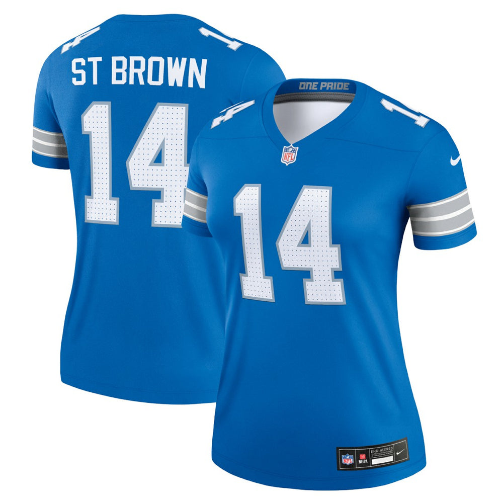Detroit Lions Amon-Ra St. Brown Women's Legend Player Performance Top | NFL Discount