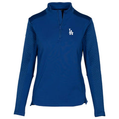 Los Angeles Dodgers Levelwear Women's Daybreak Insignia 2.0 Quarter-Zip Pullover Top - MLB Pullover