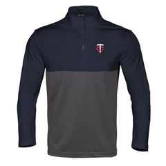 Minnesota Twins Levelwear Pursue Insignia Core Quarter-Zip Pullover Top - MLB Pullover