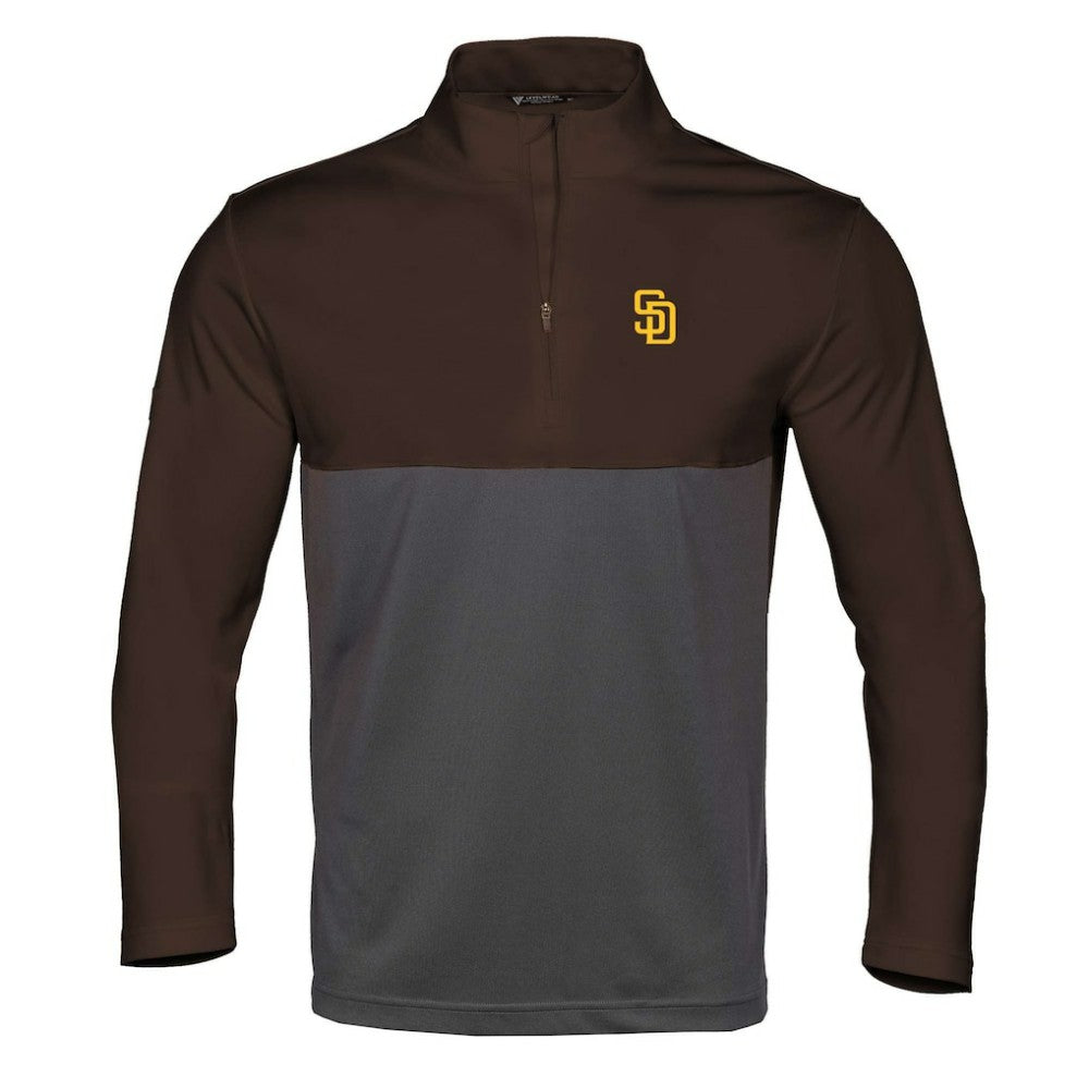 San Diego Padres Levelwear Pursue Insignia 2.0 Quarter-Zip Pullover Top - MLB Pullover