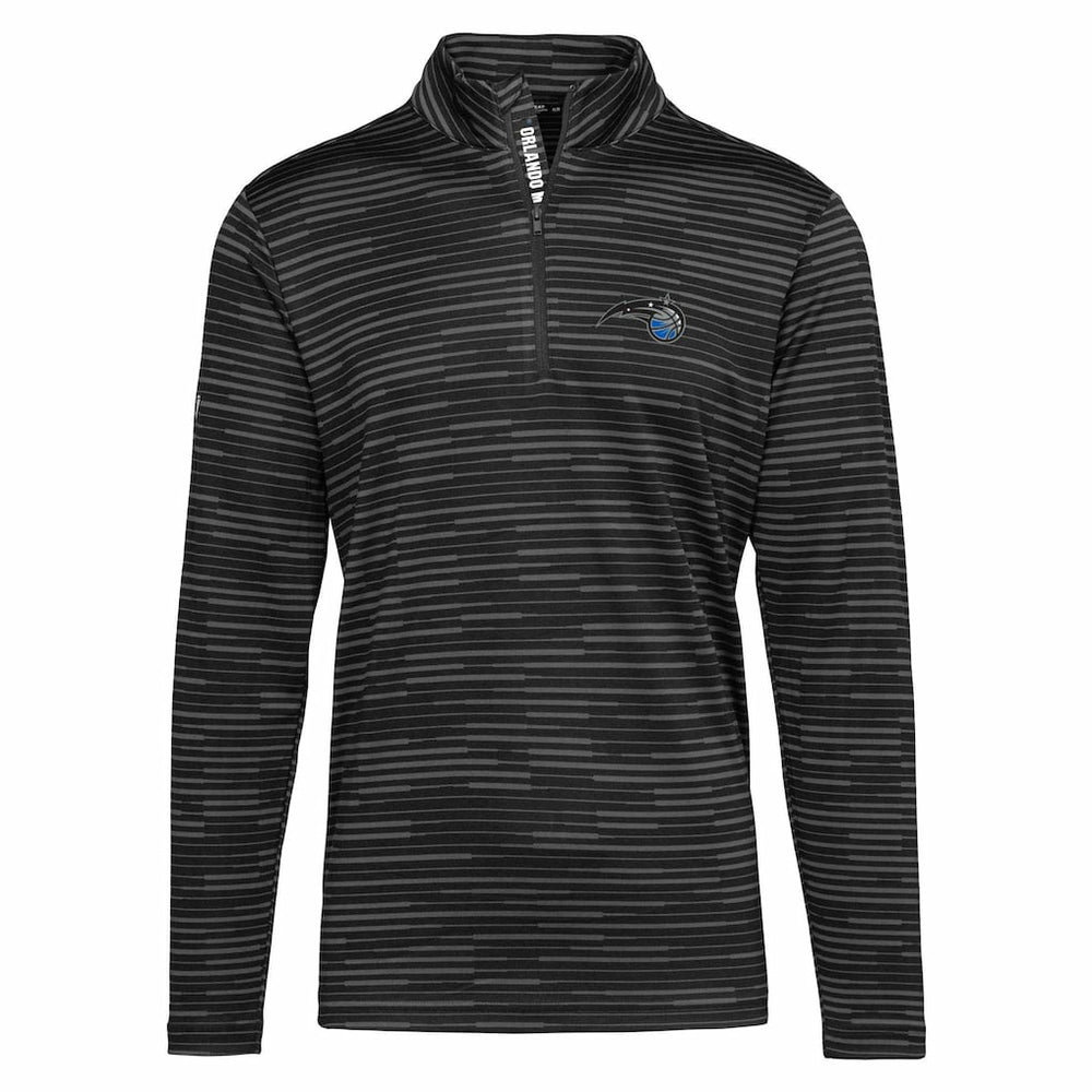 Black Orlando Magic Levelwear Gear Insignia Core Quarter-Zip Pullover Top | NBA