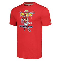 Kansas City Chiefs Travis Kelce Homage Unisex NFL Blitz Player Tri-Blend T-Shirt | NFL New