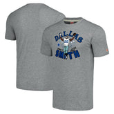Dallas Cowboys Emmitt Smith Homage Unisex Caricature Retired Player Tri-Blend T-Shirt | NFL New