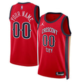 Red New Orleans Pelicans Jordan Brand Unisex Swingman Custom Jersey | NBA