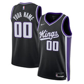 Black Sacramento Kings Unisex Swingman Custom Jersey | NBA