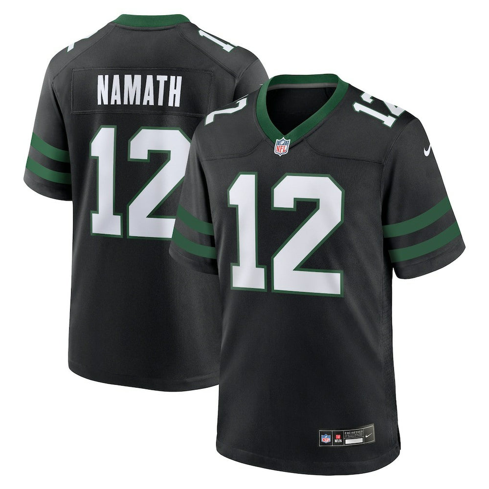 New York Jets Joe Namath Alternate Retired Player Game Jersey | NFL Discount