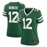 New York Jets Joe Namath Women's Retired Player Game Jersey | NFL Discount