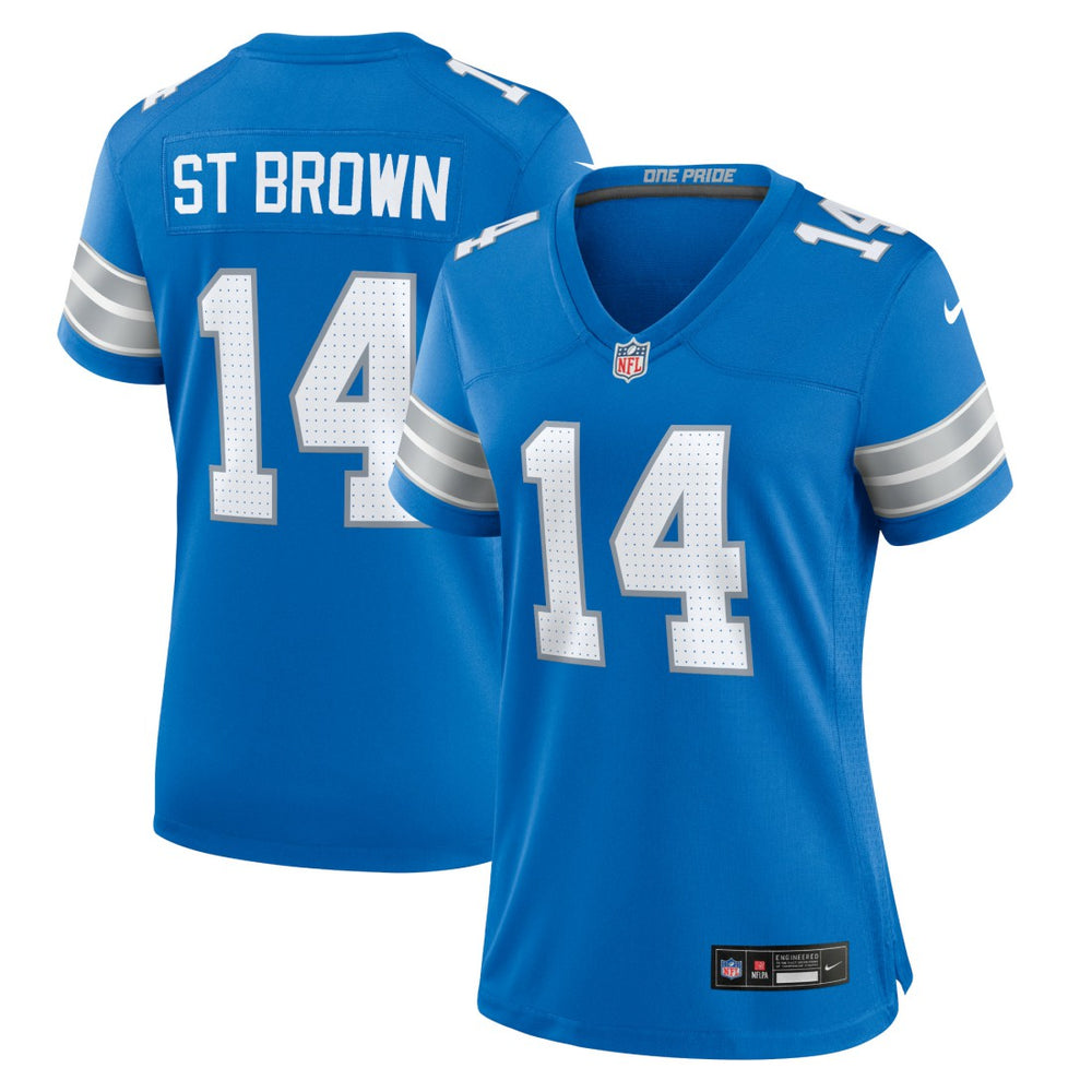 Detroit Lions Amon-Ra St. Brown Women's Team Game Jersey | NFL Online