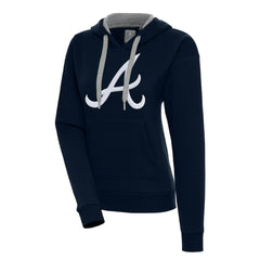 Atlanta Braves Antigua Women's Victory Pullover Hoodie - MLB Hoodies