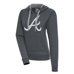 Atlanta Braves Antigua Women's Victory Pullover Hoodie - MLB Hoodies