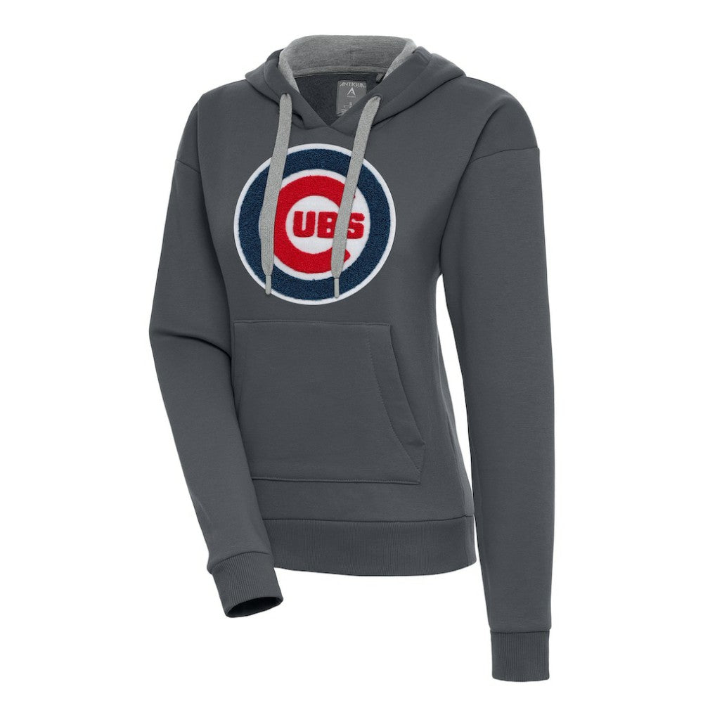 Chicago Cubs Antigua Women's Victory Pullover Hoodie - MLB Hoodies