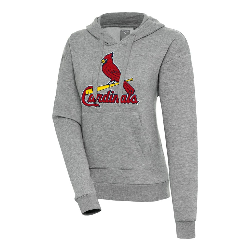 St. Louis Cardinals Antigua Women's Victory Pullover Hoodie - MLB Hoodies
