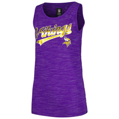 Minnesota Vikings Women's Space Dye Active Tank Top | NFL New