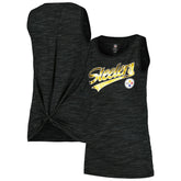 Pittsburgh Steelers Women's Space Dye Active Tank Top | NFL New