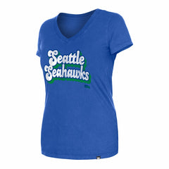Seattle Seahawks Women's Enzyme Wash Low V-Neck T-Shirt | NFL Near me
