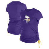 Minnesota Vikings Women's Ruched Side T-Shirt | NFL Sale