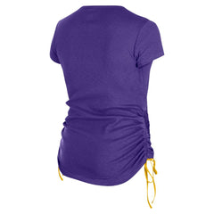 Minnesota Vikings Women's Ruched Side T-Shirt | NFL Sale