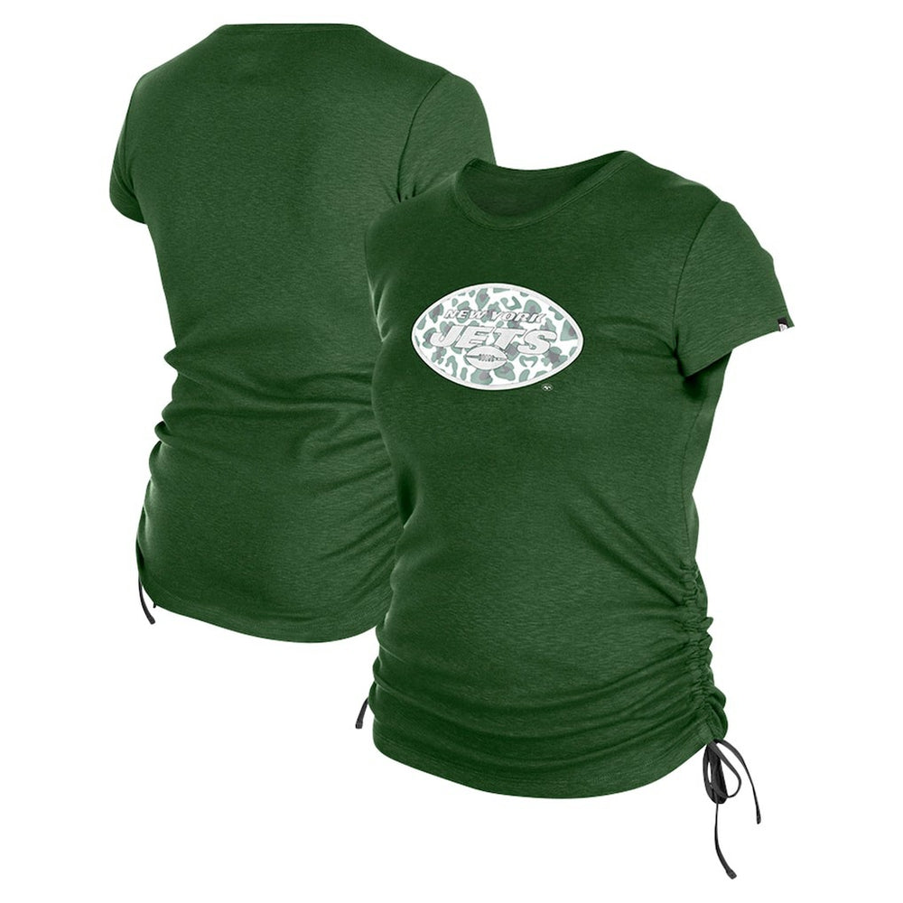 New York Jets Women's Ruched Side T-Shirt | NFL New