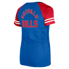 Buffalo Bills Women's Lace-Up Raglan T-Shirt | NFL Sale