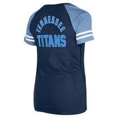 Tennessee Titans Women's Lace-Up Raglan T-Shirt | NFL New