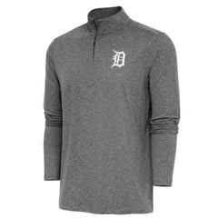 Detroit Tigers Antigua Hunk Quarter-Zip Pullover Top - MLB Pullover