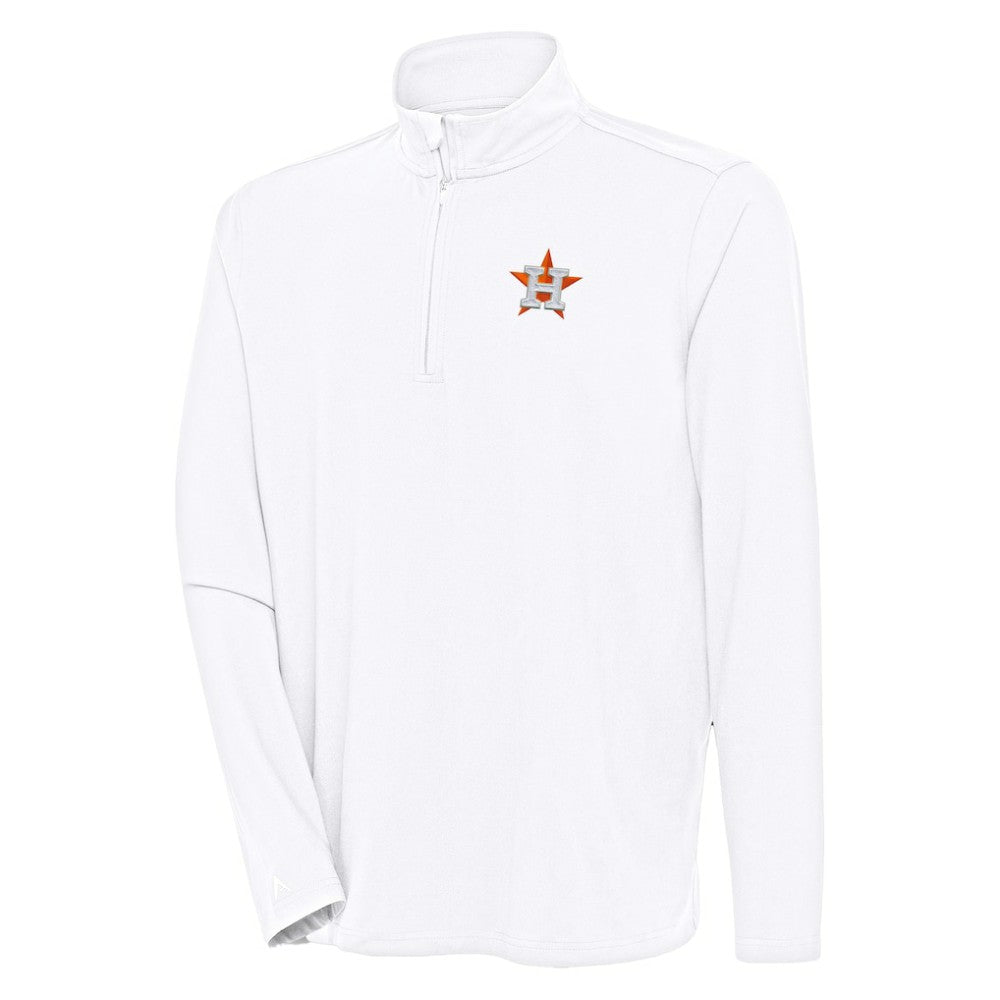 Houston Astros Antigua Hunk Quarter-Zip Pullover Top - MLB Pullover