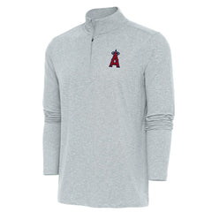 Los Angeles Angels Antigua Hunk Quarter-Zip Pullover Top - MLB Pullover