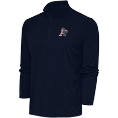Athletics Antigua Patriotic Tribute Quarter-Zip Pullover Top - MLB Pullover