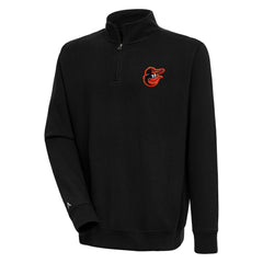 Baltimore Orioles Antigua Victory Quarter-Zip Pullover Top - MLB Pullover