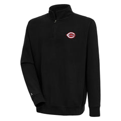 Cincinnati Reds Antigua Victory Quarter-Zip Pullover Top - MLB Pullover
