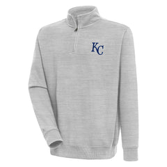 Kansas City Royals Antigua Victory Quarter-Zip Pullover Top - MLB Pullover