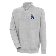 Los Angeles Dodgers Antigua Victory Quarter-Zip Pullover Top - MLB Pullover