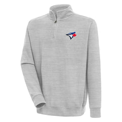 Toronto Blue Jays Antigua Victory Quarter-Zip Pullover Top - MLB Pullover